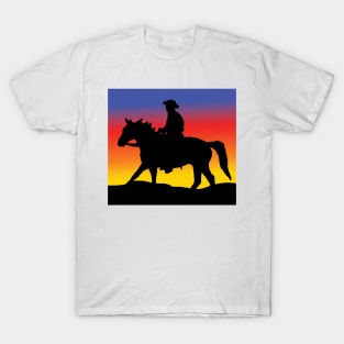 cowboy sunset T-Shirt